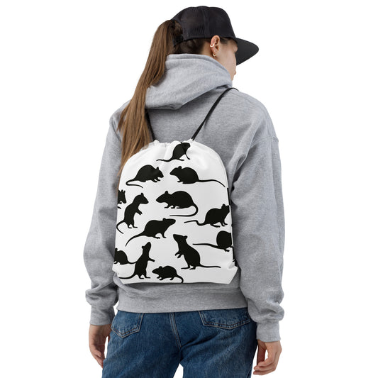 Drawstring bag - The Rat Family