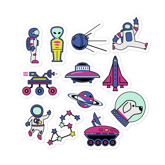 Stickers - Bubble-free - Beyond the galaxy