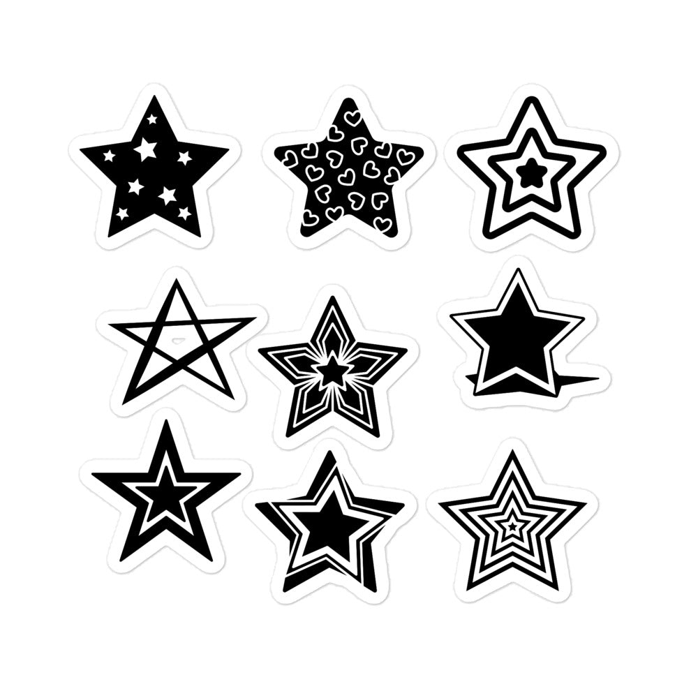 Stickers - Bubble-free - Twinkle stars