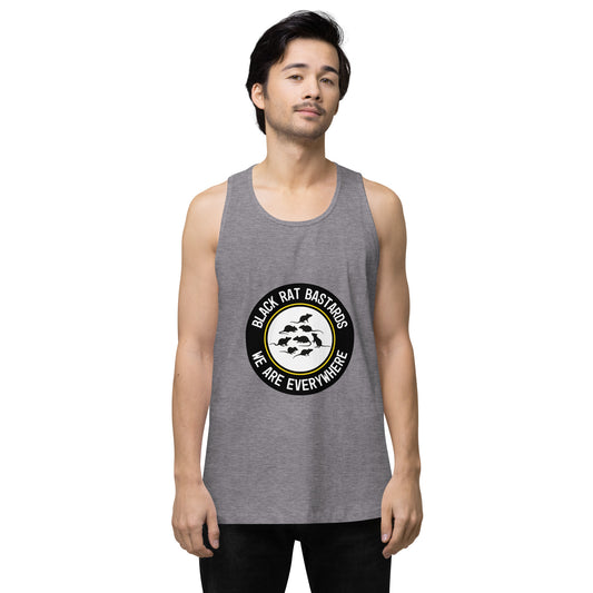 Men’s premium tank top - Black Rat Bastards - We are everywhere