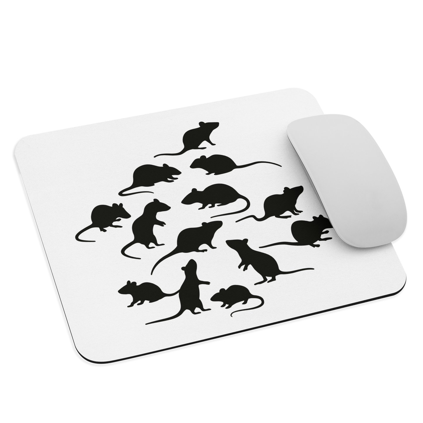 Mouse pad - The Rat Family