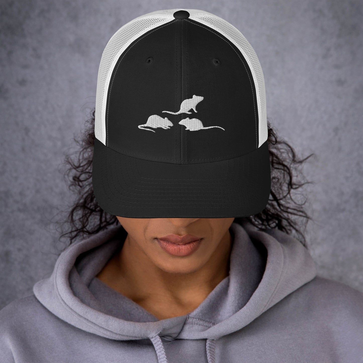 Retro Trucker Cap - The Rat Family