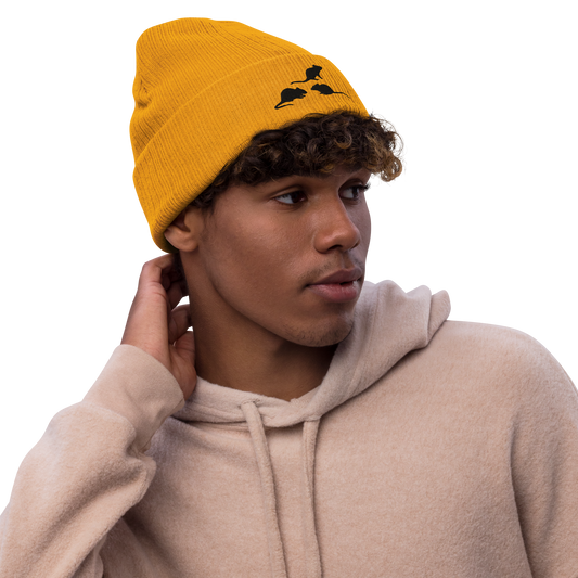 Ribbed knit beanie - The Rat Family