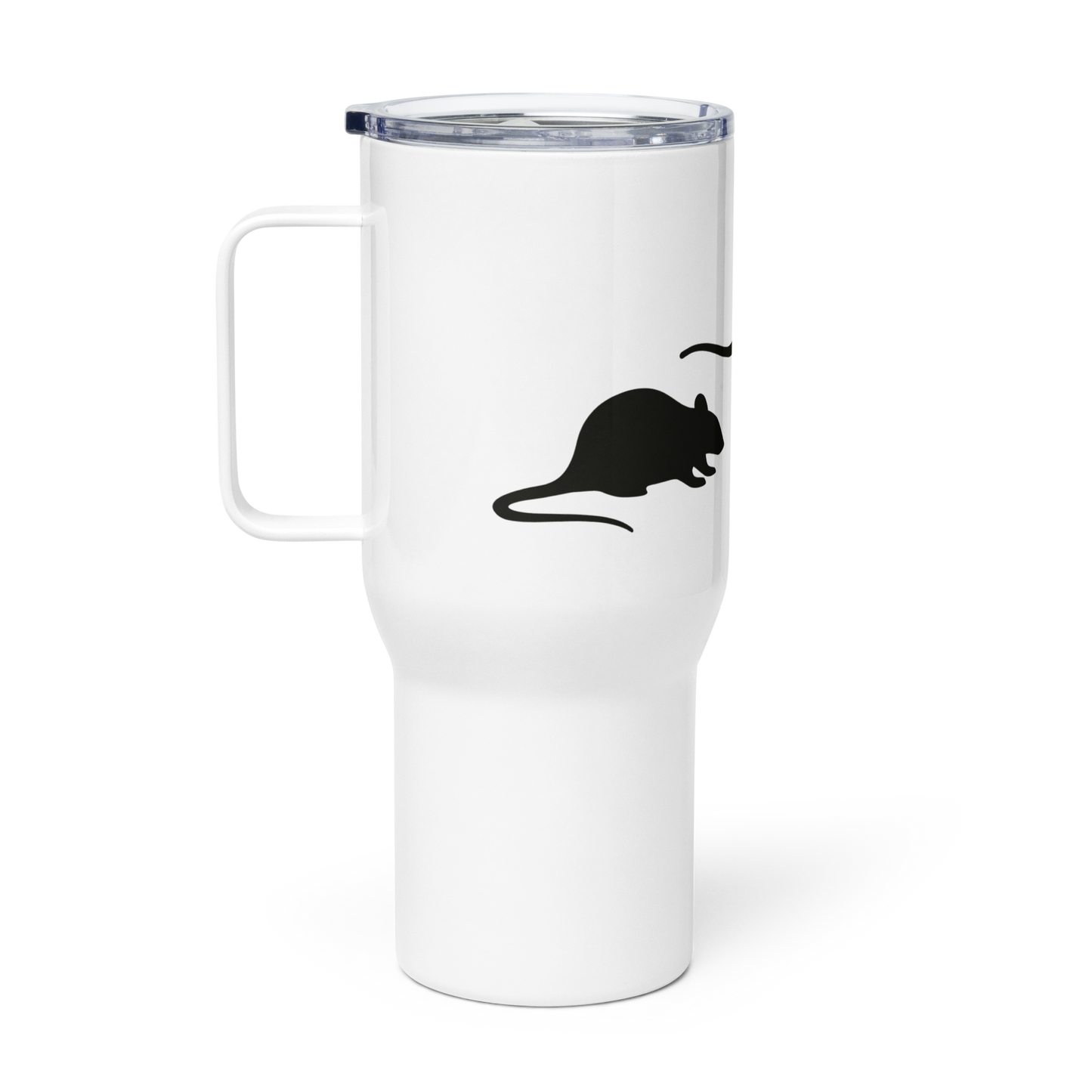 Travel mug with a handle - The Rat Family