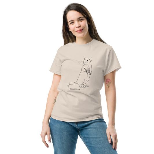 Classic tee - The beer drinking rat