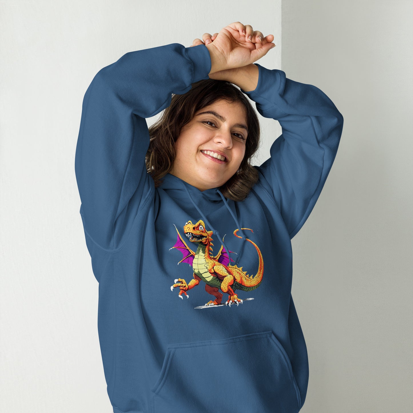 Hoodie - Cartoon dragon