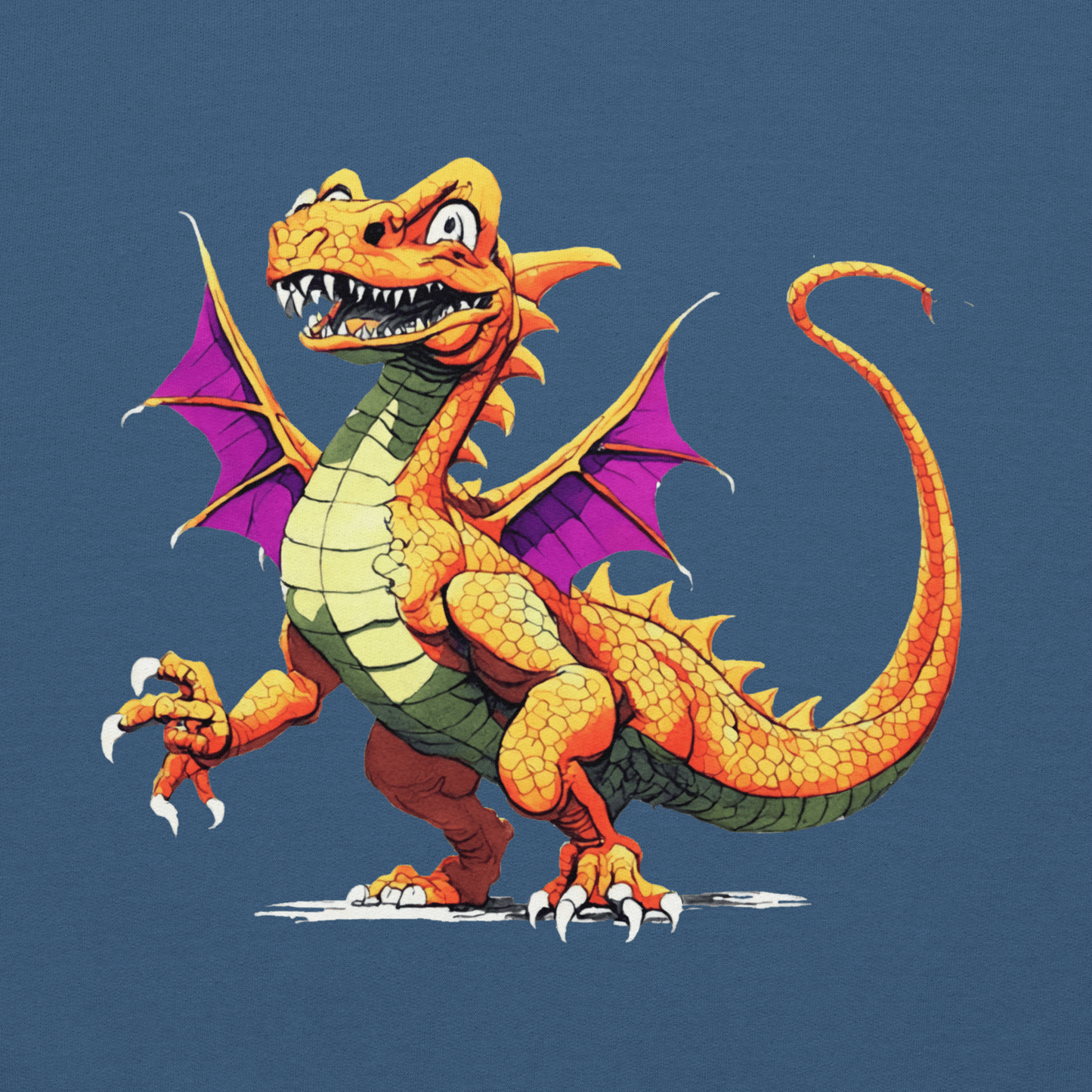 Hoodie - Cartoon dragon