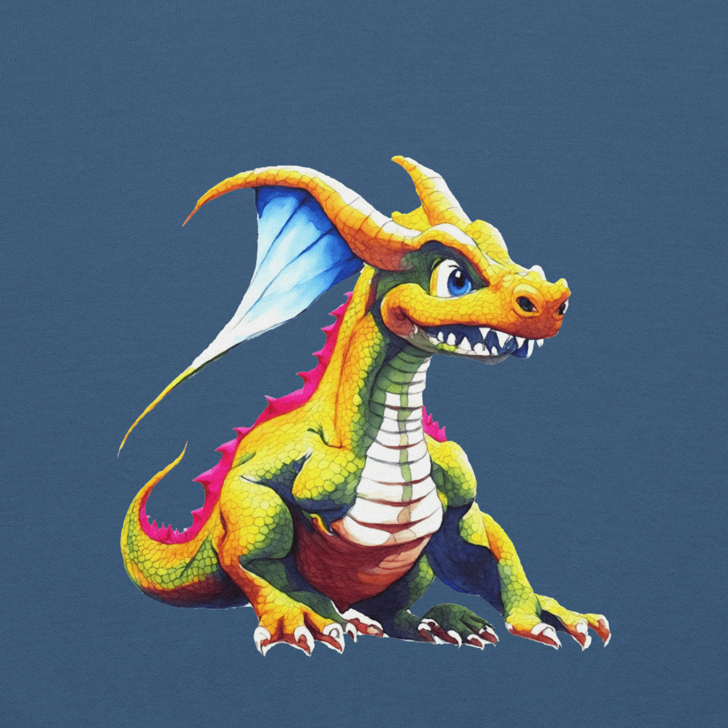 Hoodie - Colorfull dragon