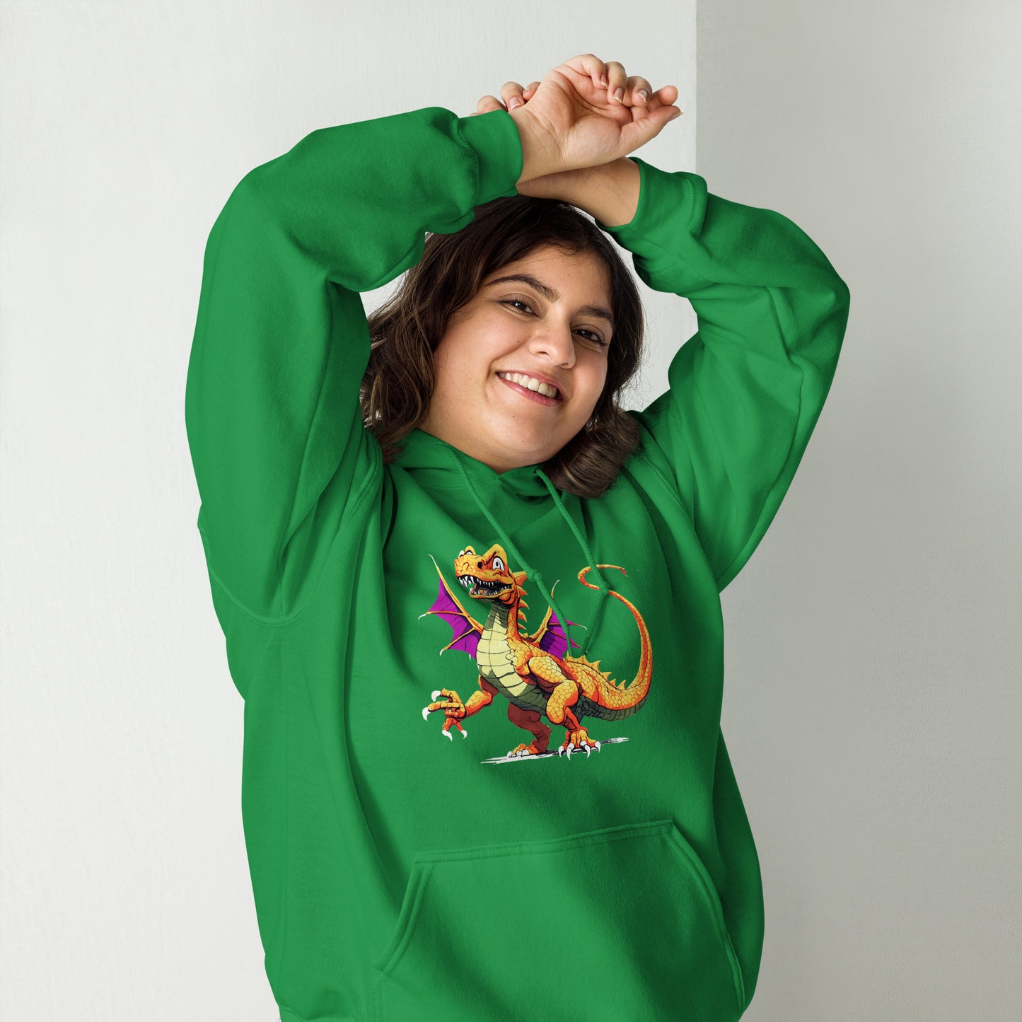 Hoodie - Cartoon dragon