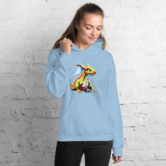 Hoodie - Colorfull dragon