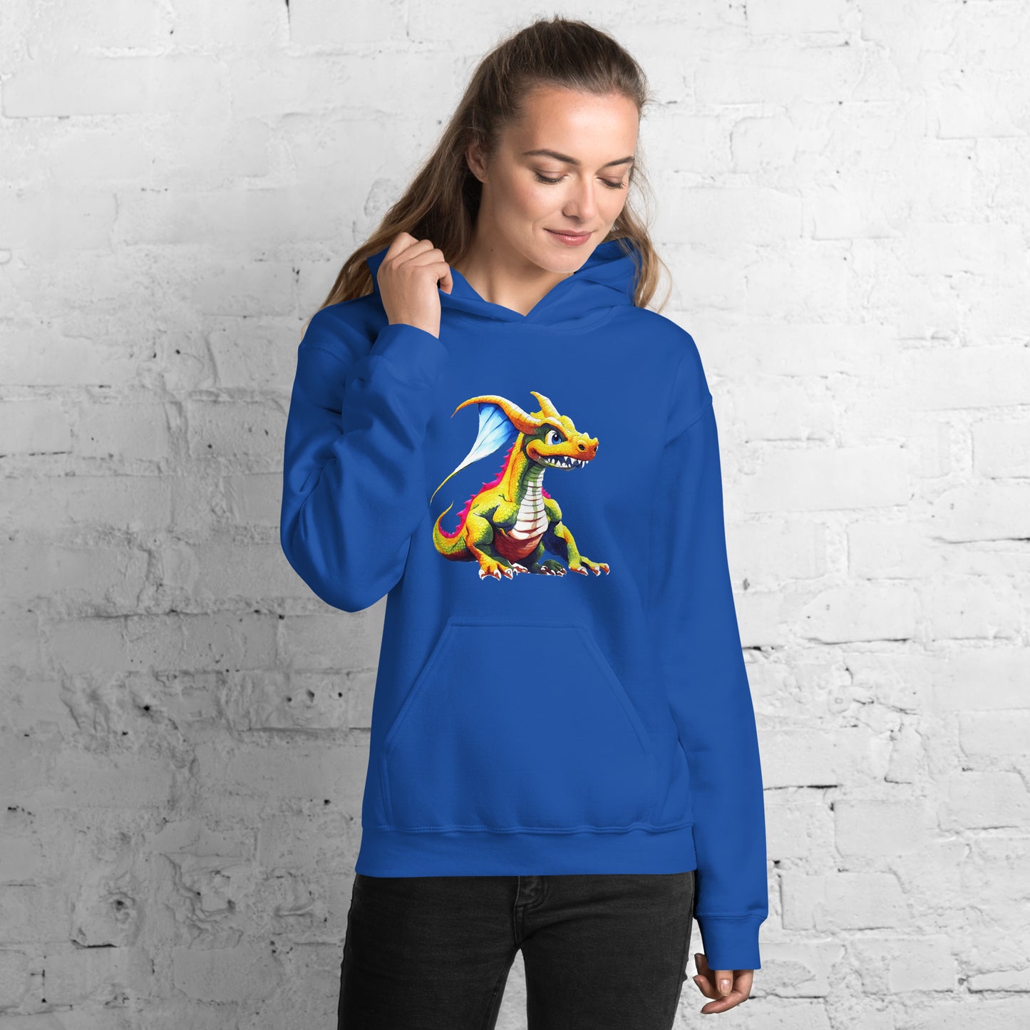 Hoodie - Colorfull dragon