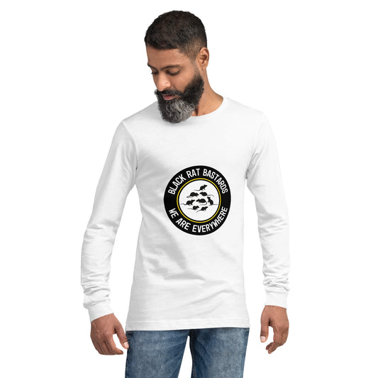 Long Sleeve Tee - Black Rat Bastards - We are everywhere