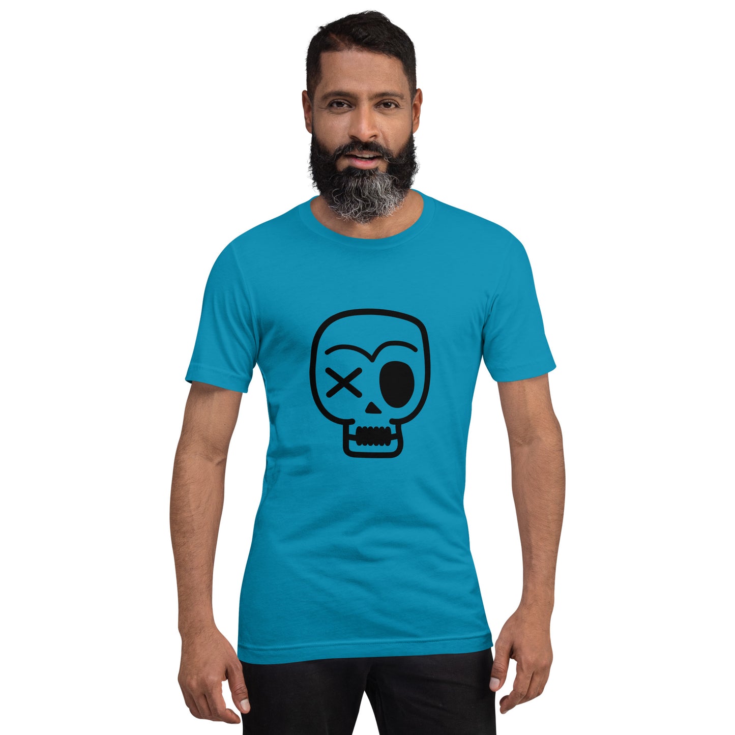 T-shirt - Skulls - Skull with one eye