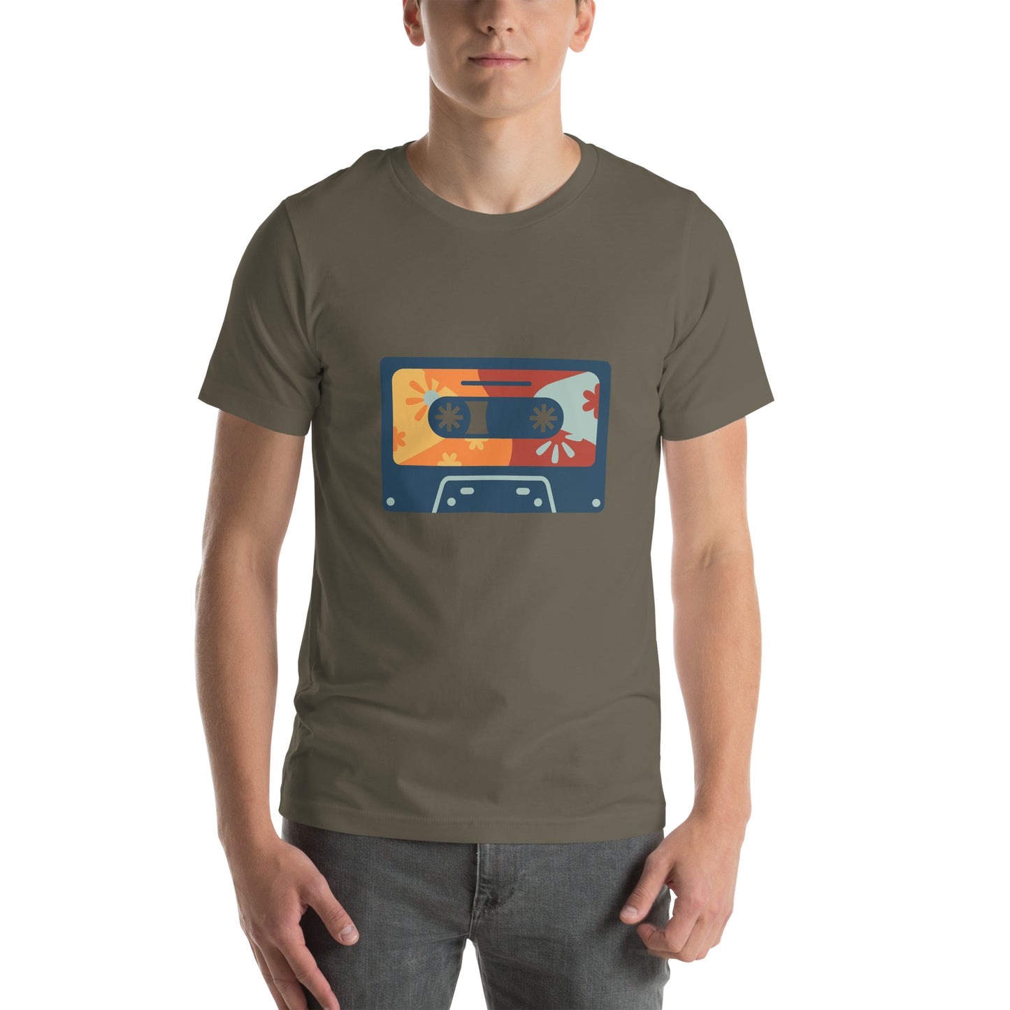 T-shirt - Back to the 60s - Cassette tape