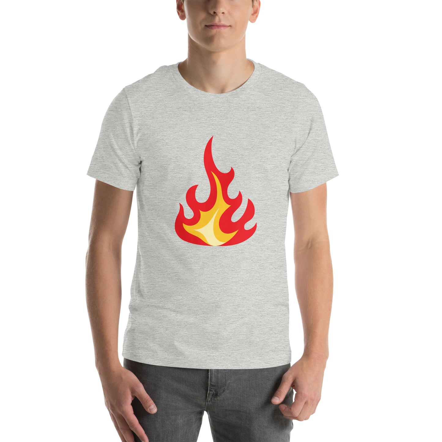 T-shirt - Flames & fire - Orange flames