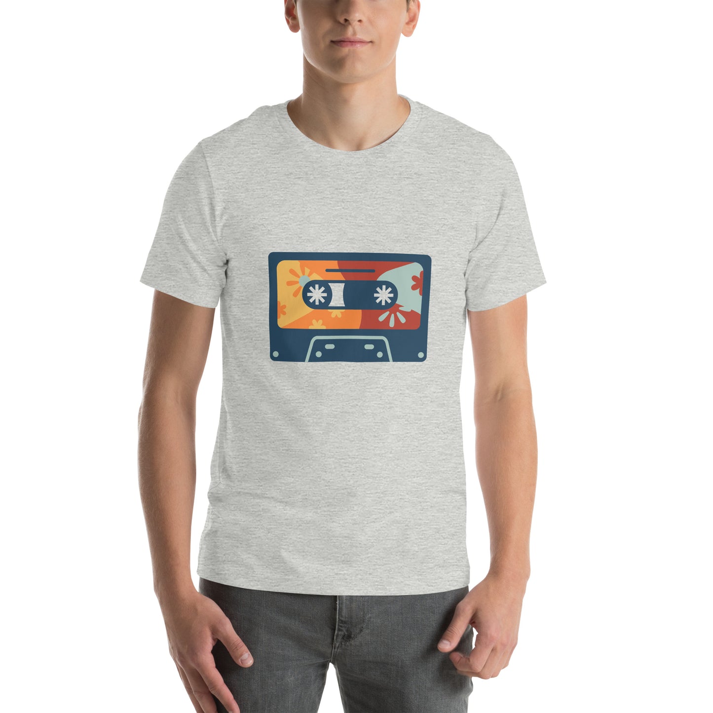 T-shirt - Back to the 60s - Cassette tape