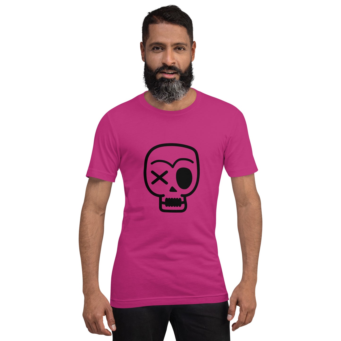 T-shirt - Skulls - Skull with one eye