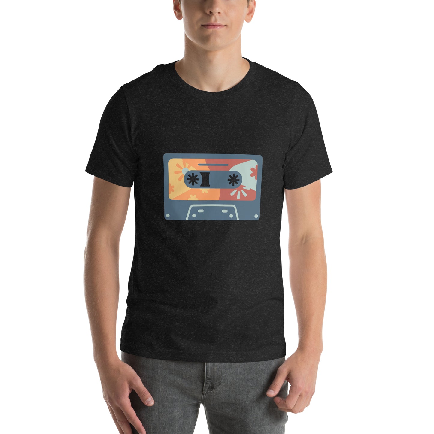 T-shirt - Back to the 60s - Cassette tape