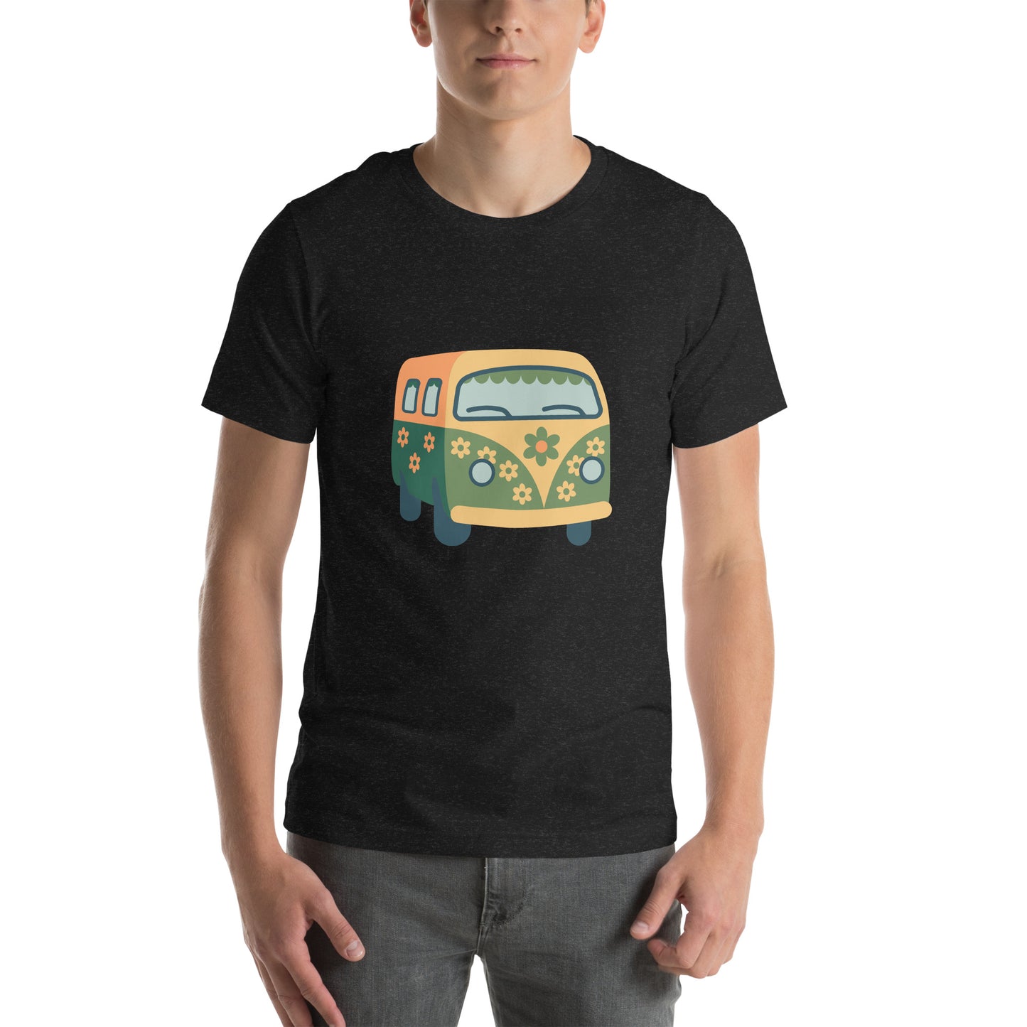 T-shirt - Back to the 60s - Flower van