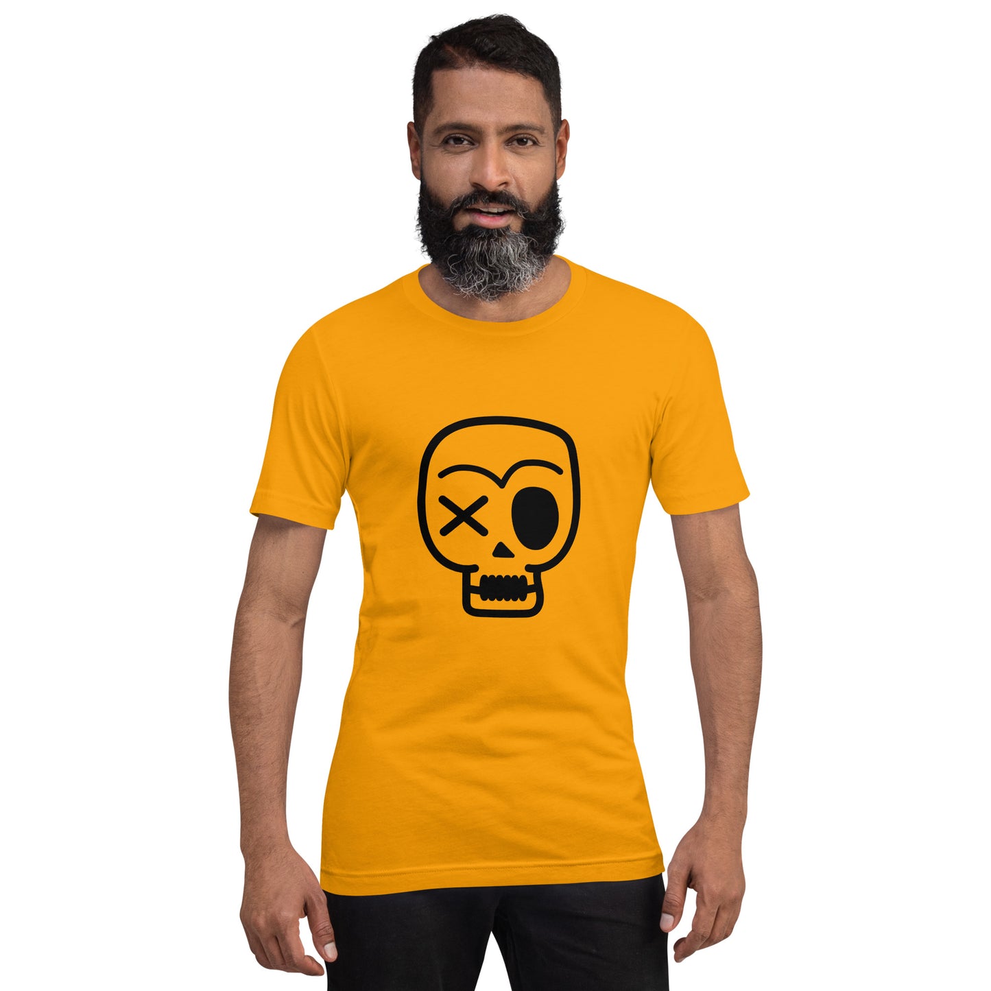 T-shirt - Skulls - Skull with one eye