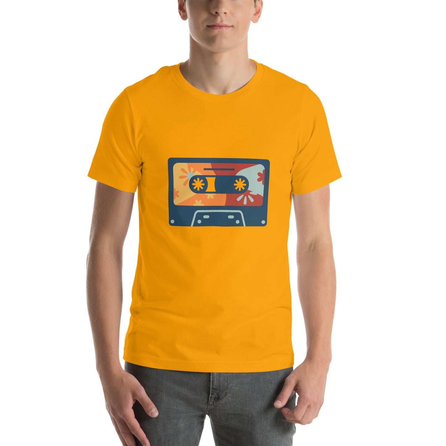 T-shirt - Back to the 60s - Cassette tape