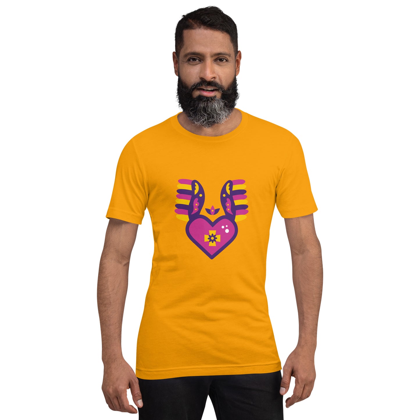 T-shirt - Touch of Mexico - Mexican sacred heart