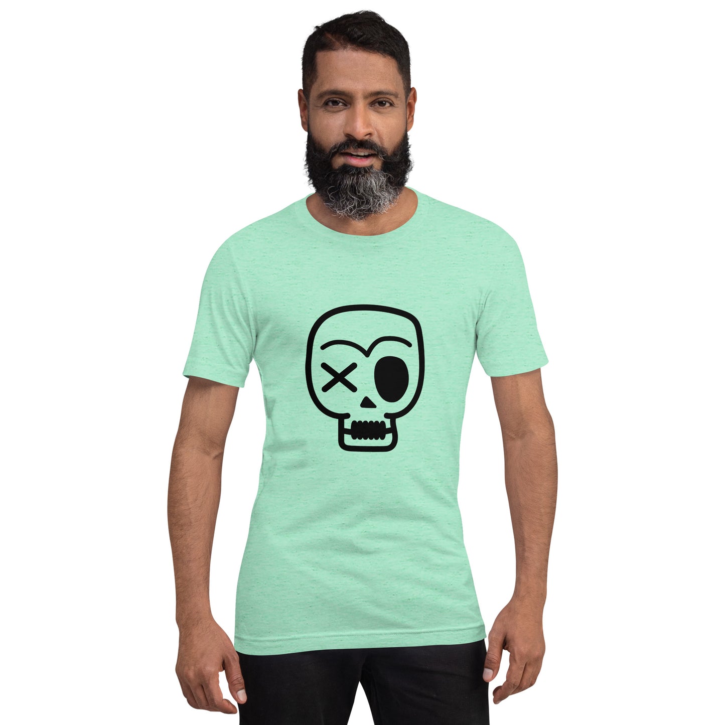 T-shirt - Skulls - Skull with one eye