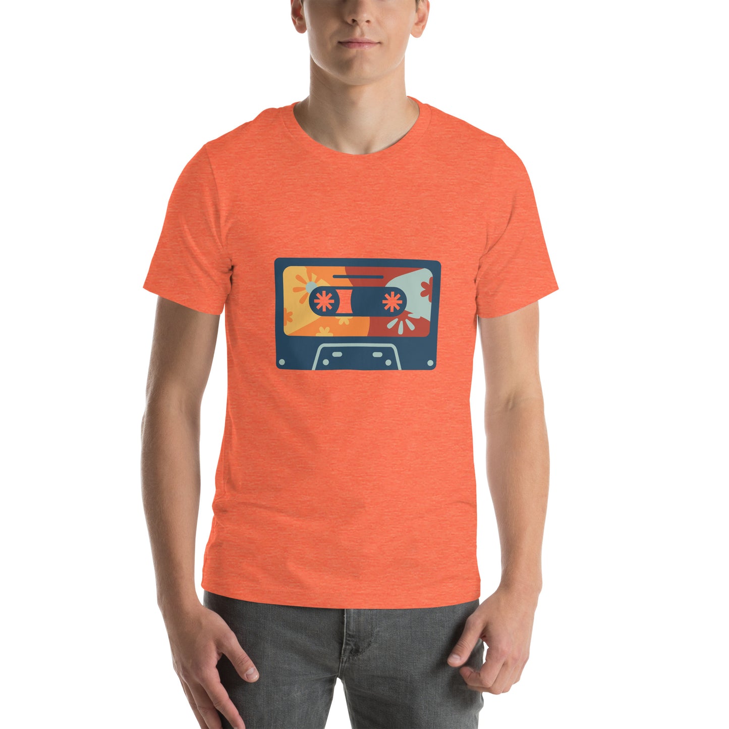 T-shirt - Back to the 60s - Cassette tape