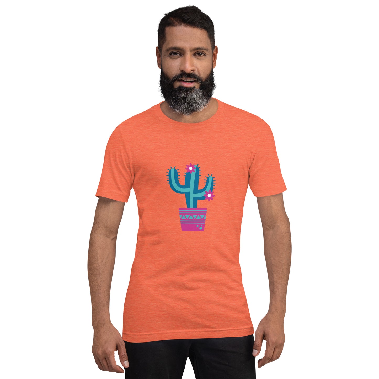 T-shirt - Touch of Mexico - Blue cactus