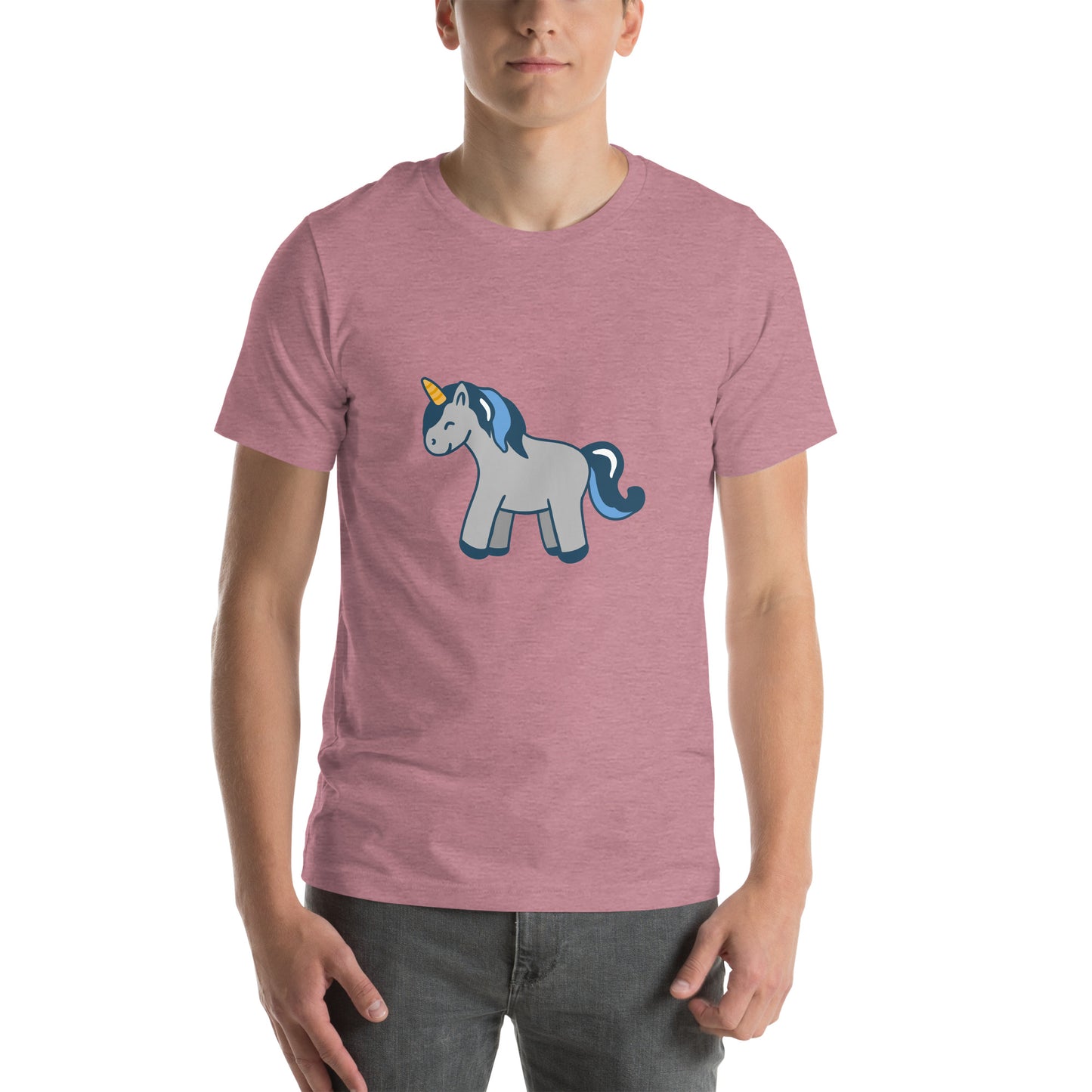 T-shirt - Cute Unicorns - Grey Unicorn