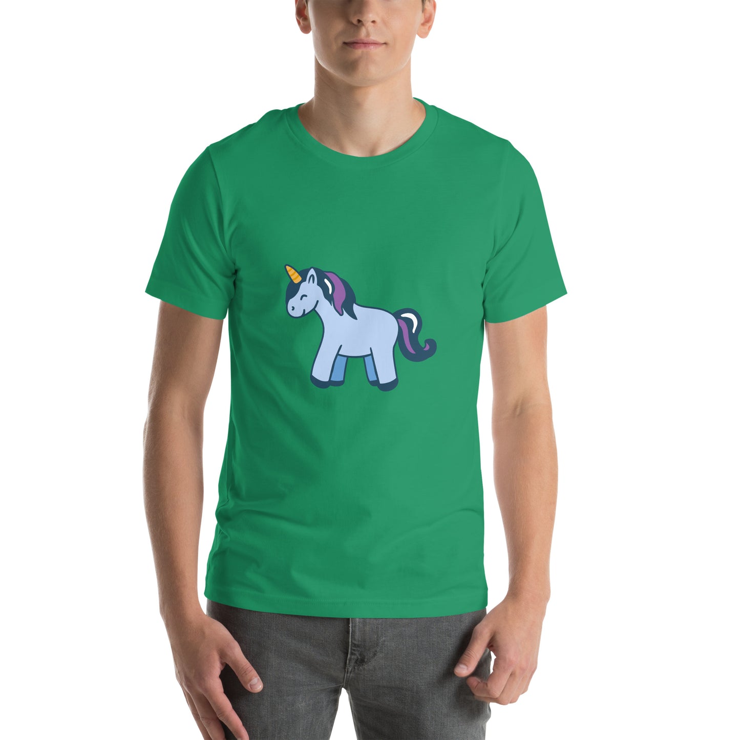 T-shirt - Cute Unicorns - Blue Unicorn