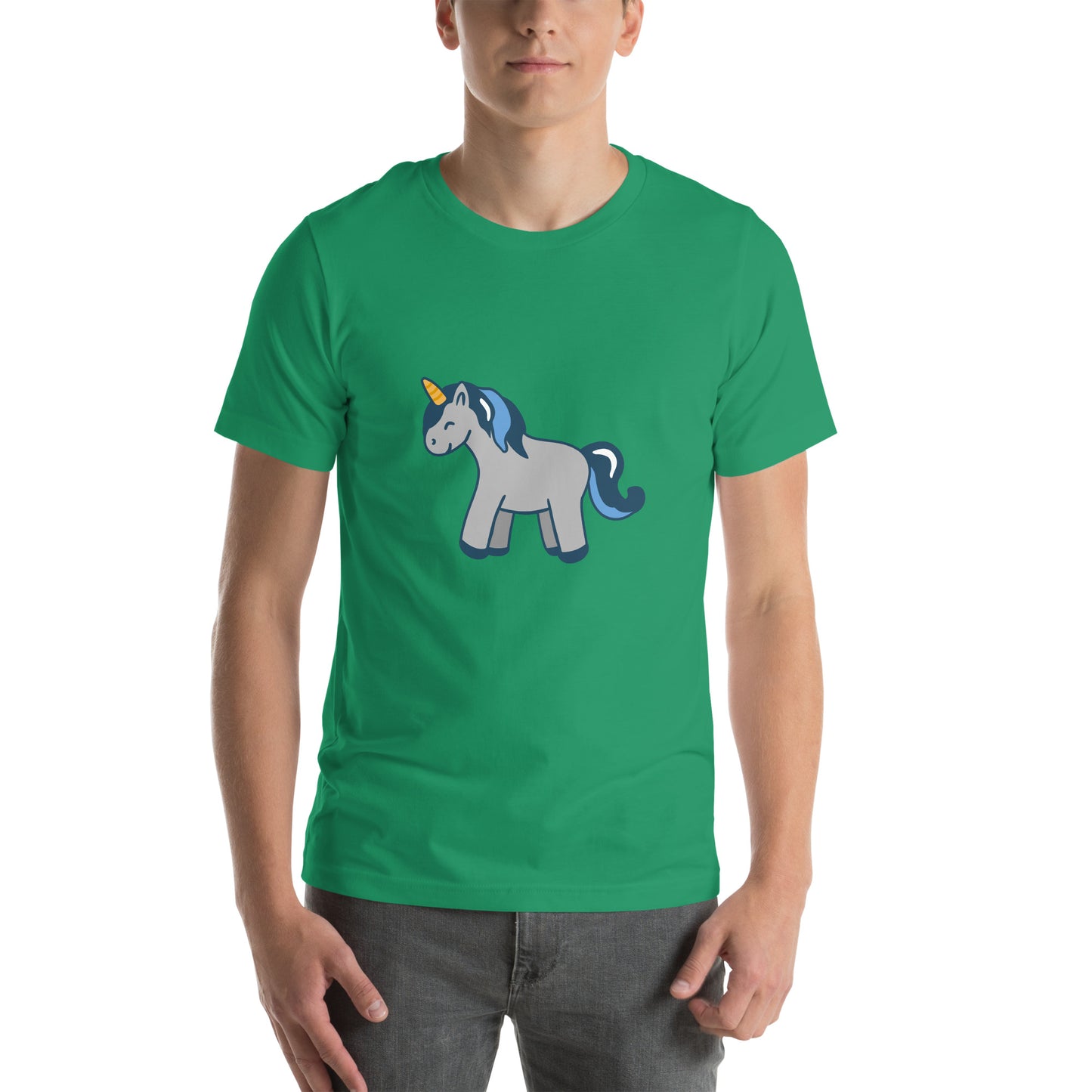 T-shirt - Cute Unicorns - Grey Unicorn