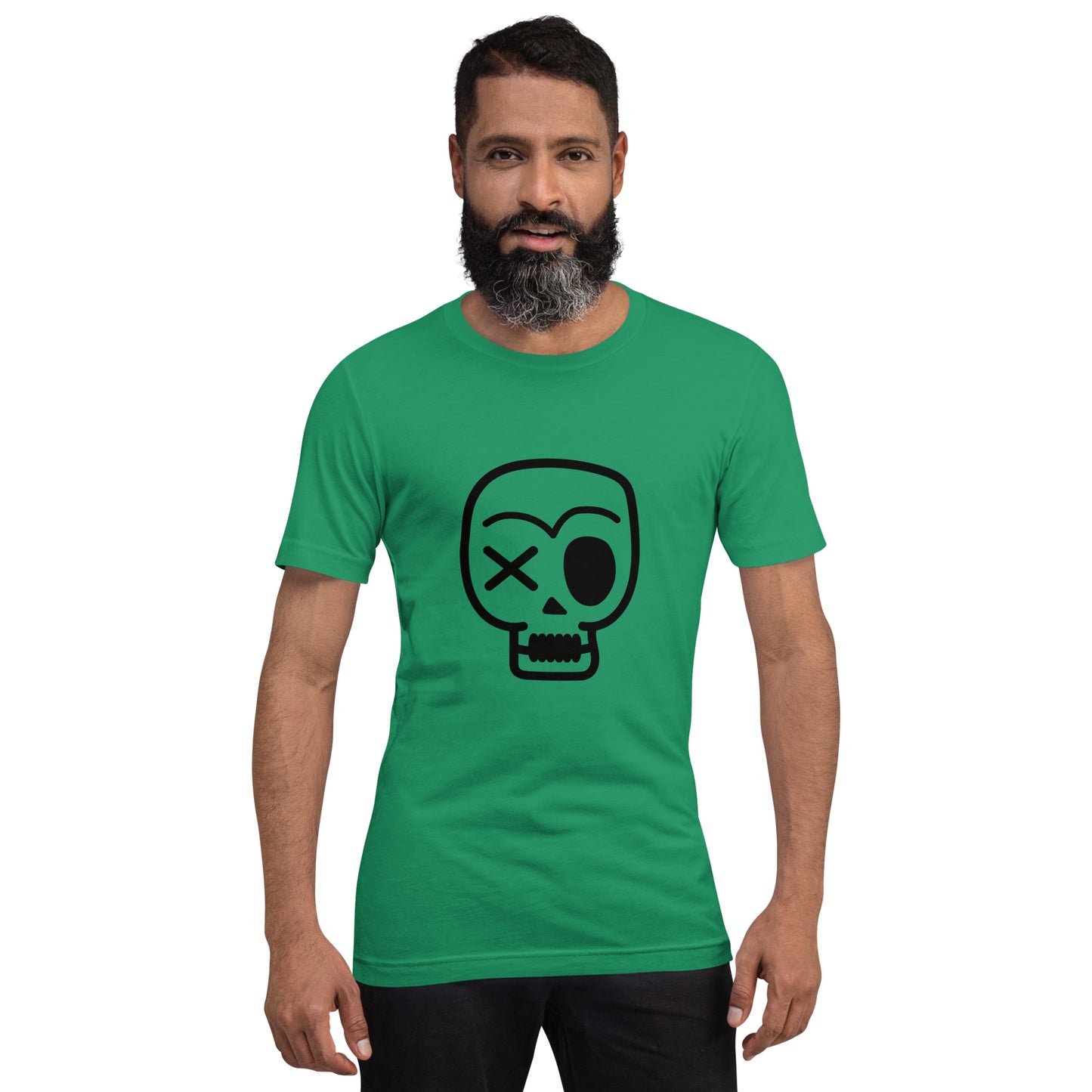 T-shirt - Skulls - Skull with one eye