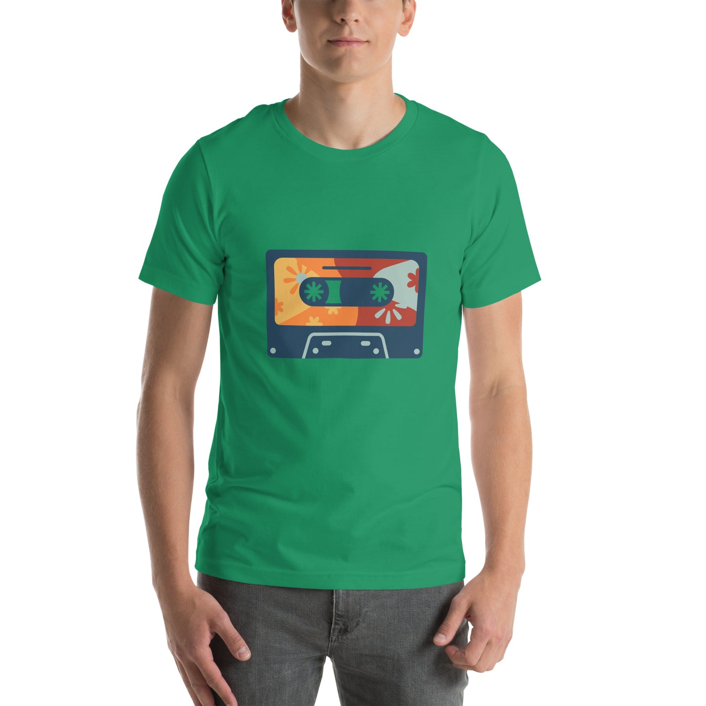 T-shirt - Back to the 60s - Cassette tape