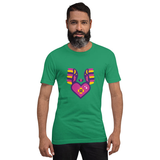 T-shirt - Touch of Mexico - Mexican sacred heart