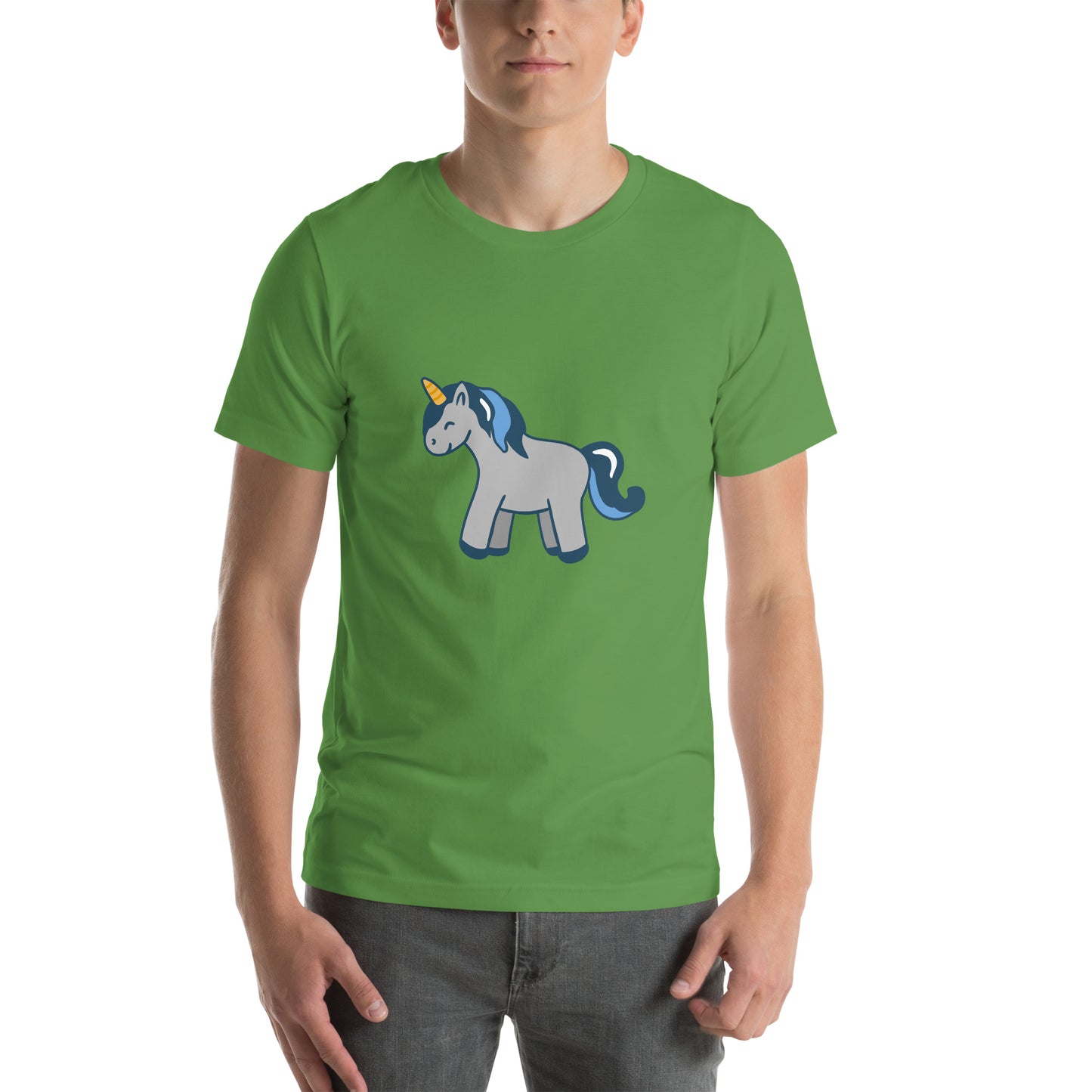 T-shirt - Cute Unicorns - Grey Unicorn