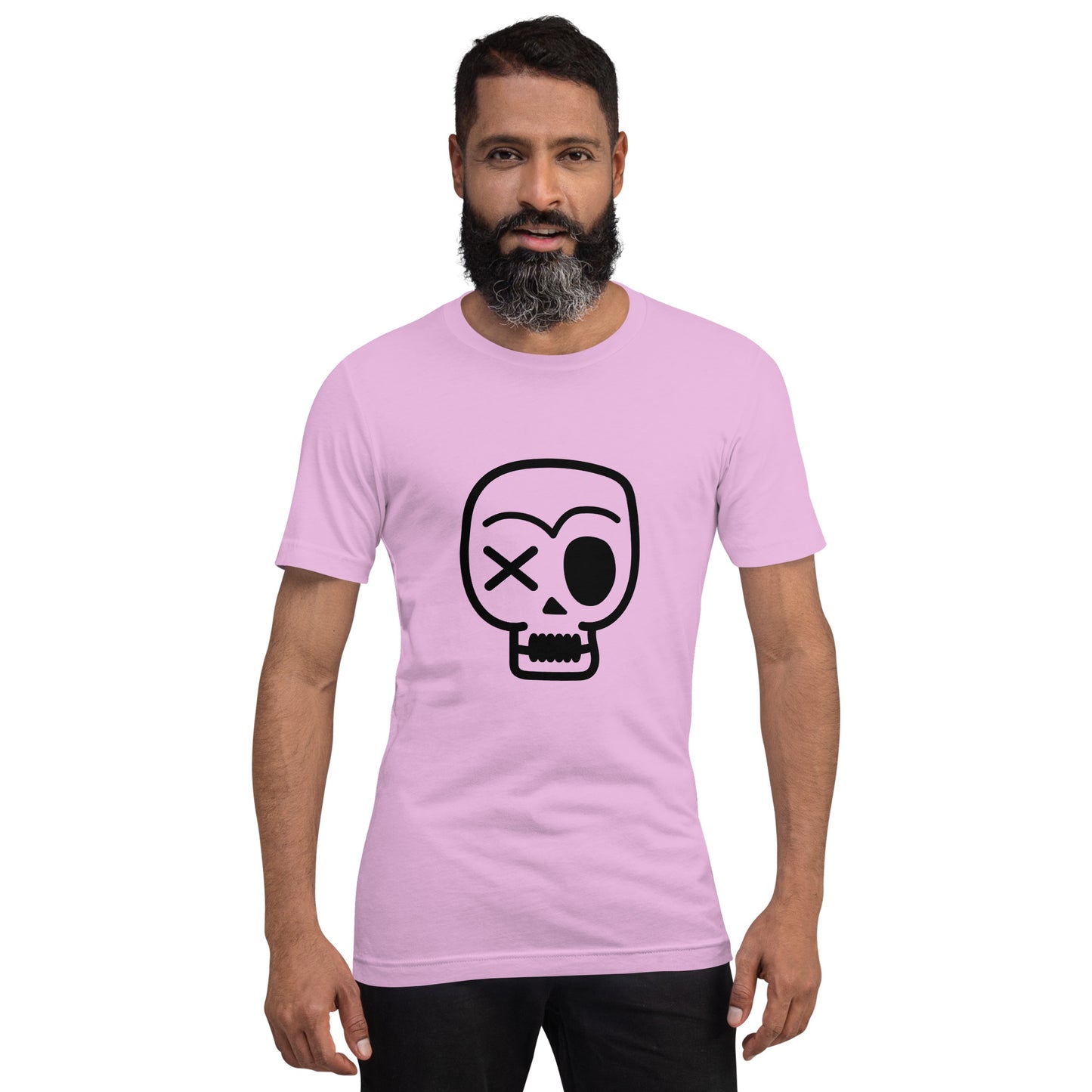 T-shirt - Skulls - Skull with one eye