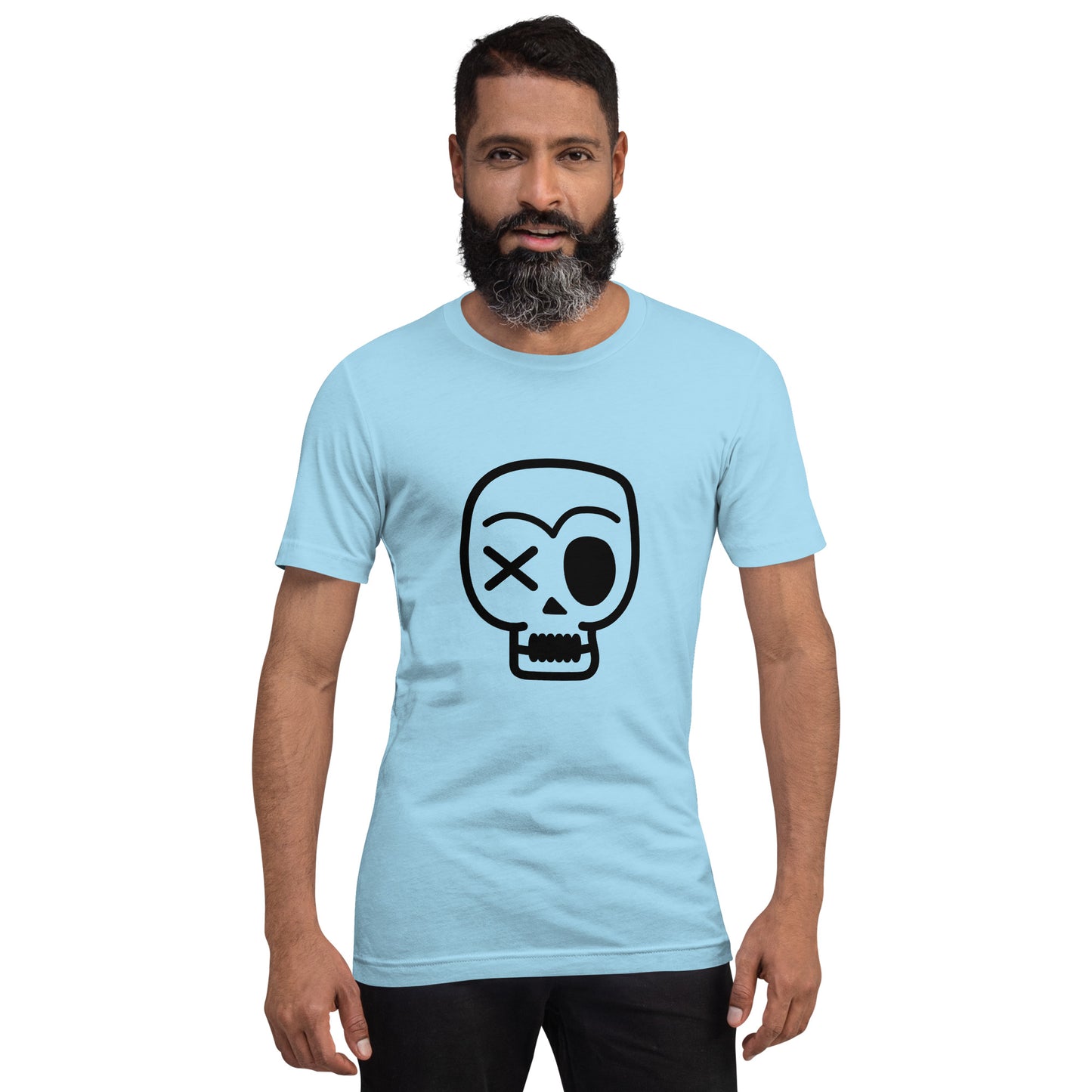 T-shirt - Skulls - Skull with one eye