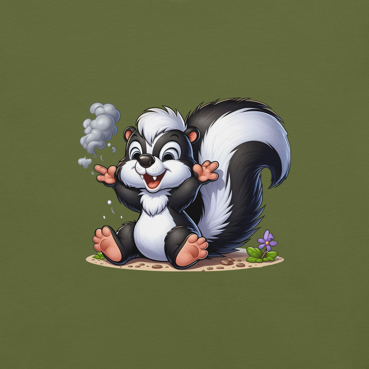 T-shirt - Animal - Skunk