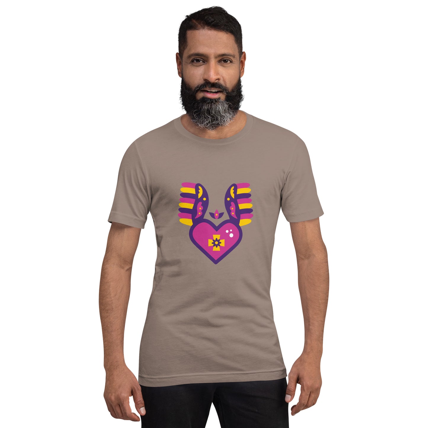 T-shirt - Touch of Mexico - Mexican sacred heart