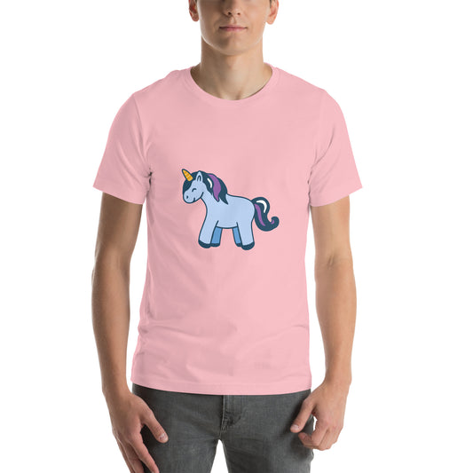 T-shirt - Cute Unicorns - Blue Unicorn