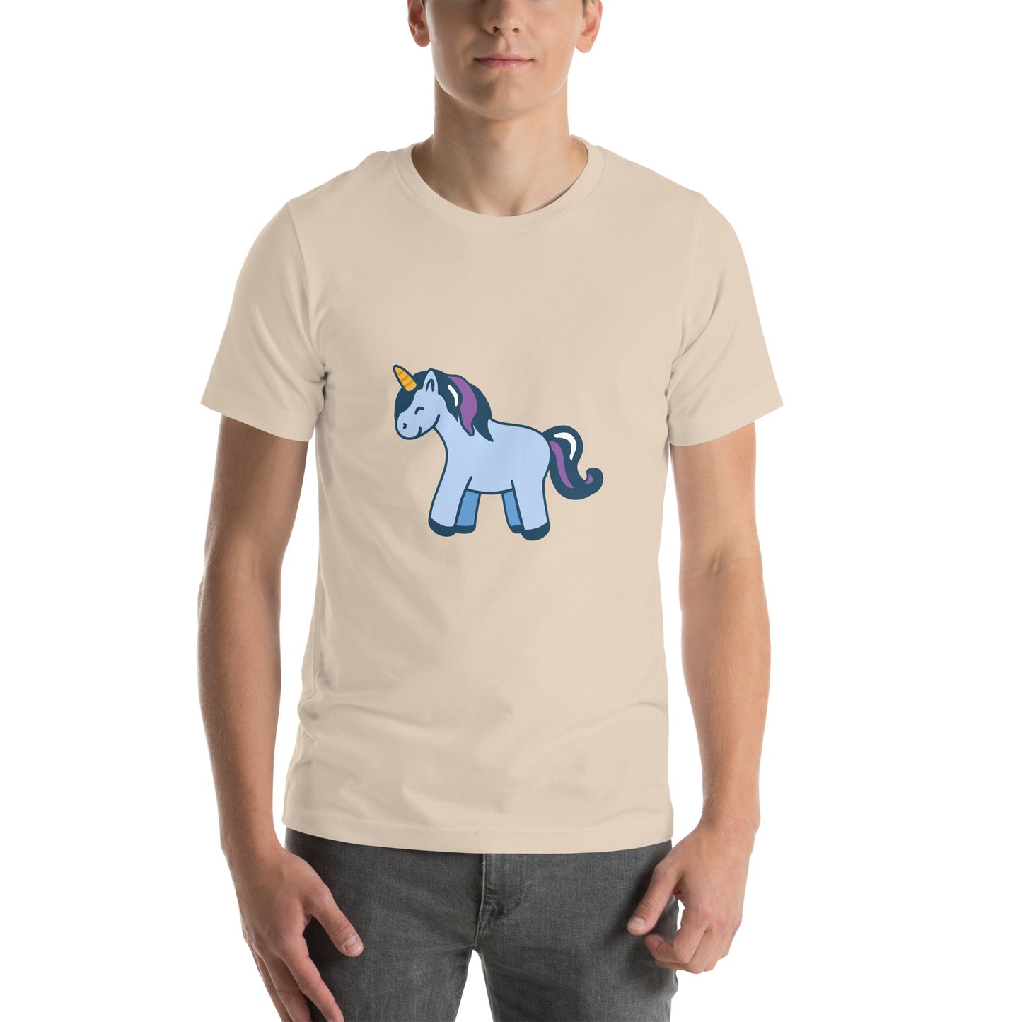 T-shirt - Cute Unicorns - Blue Unicorn