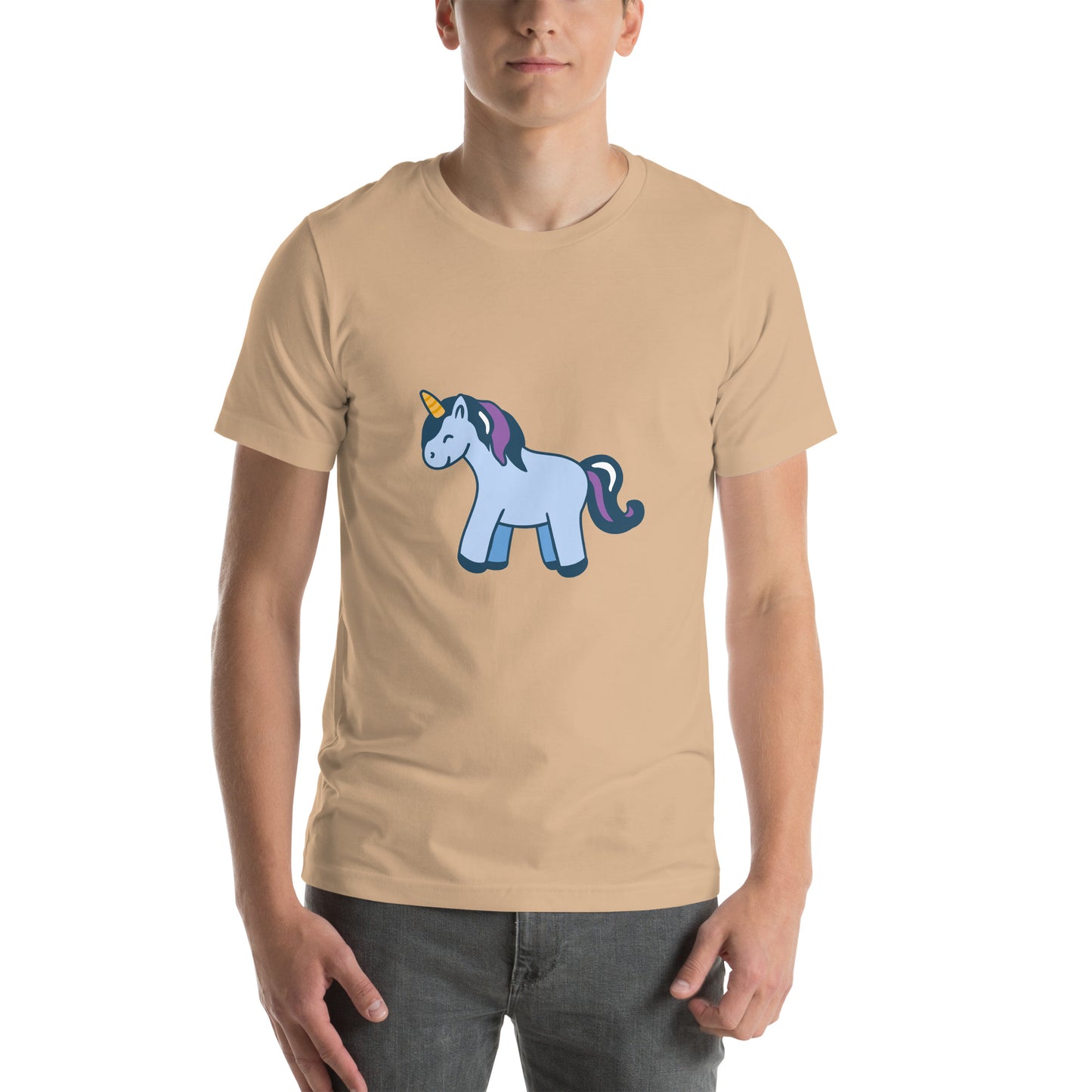 T-shirt - Cute Unicorns - Blue Unicorn