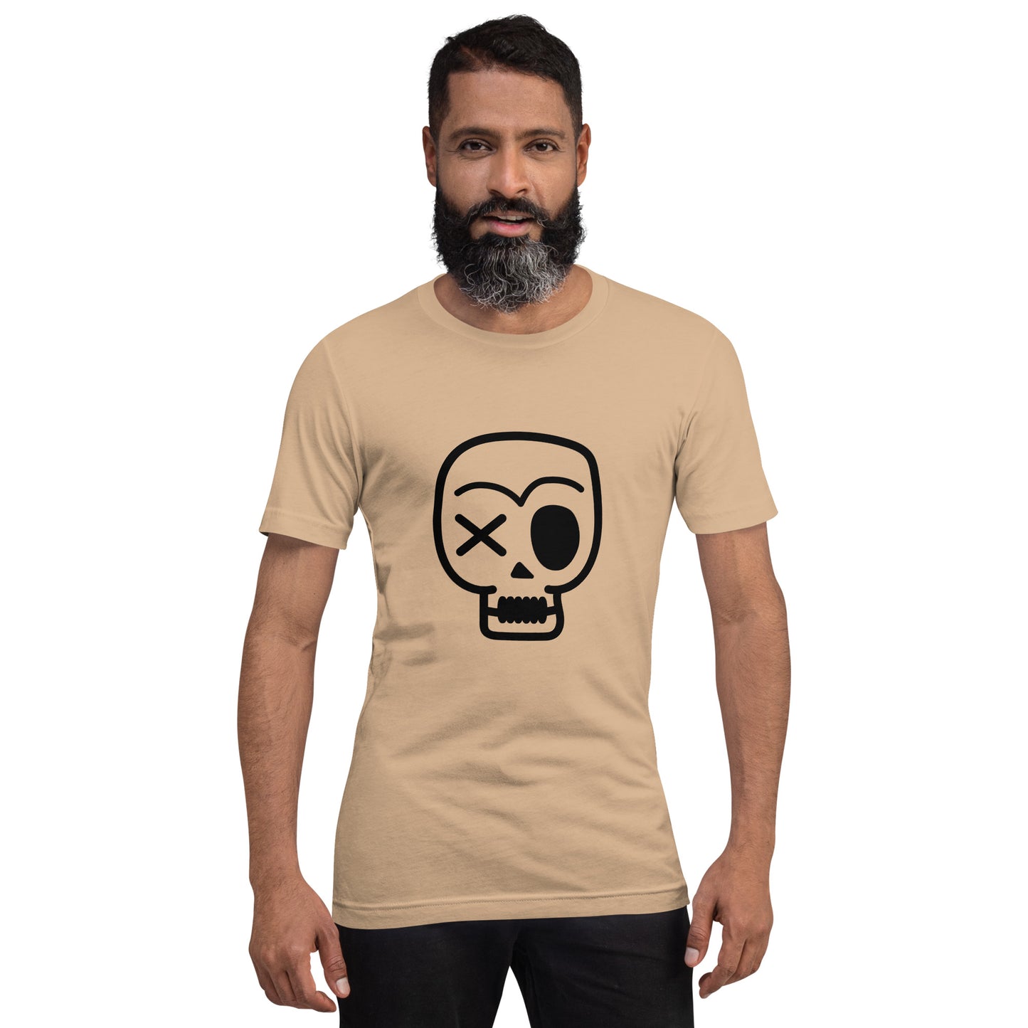 T-shirt - Skulls - Skull with one eye