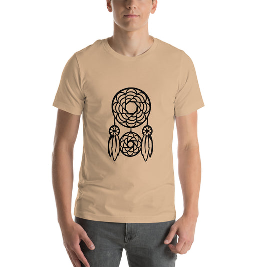 T-shirt - Dream catchers - Dream catcher with double feathers