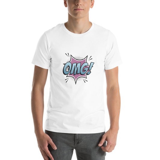 T-shirt - Comic bubble - OMG!