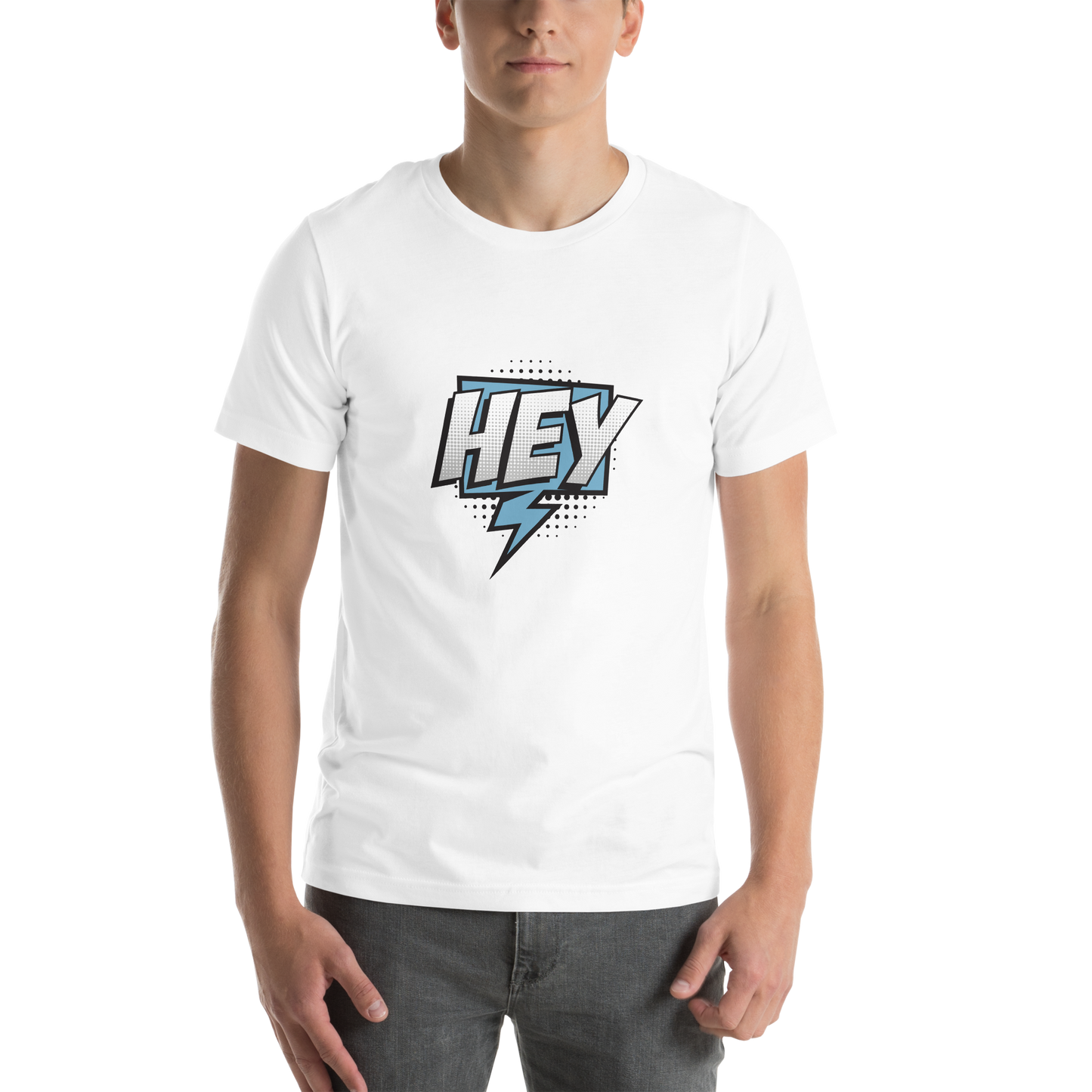 T-shirt - Comic bubble - HEY