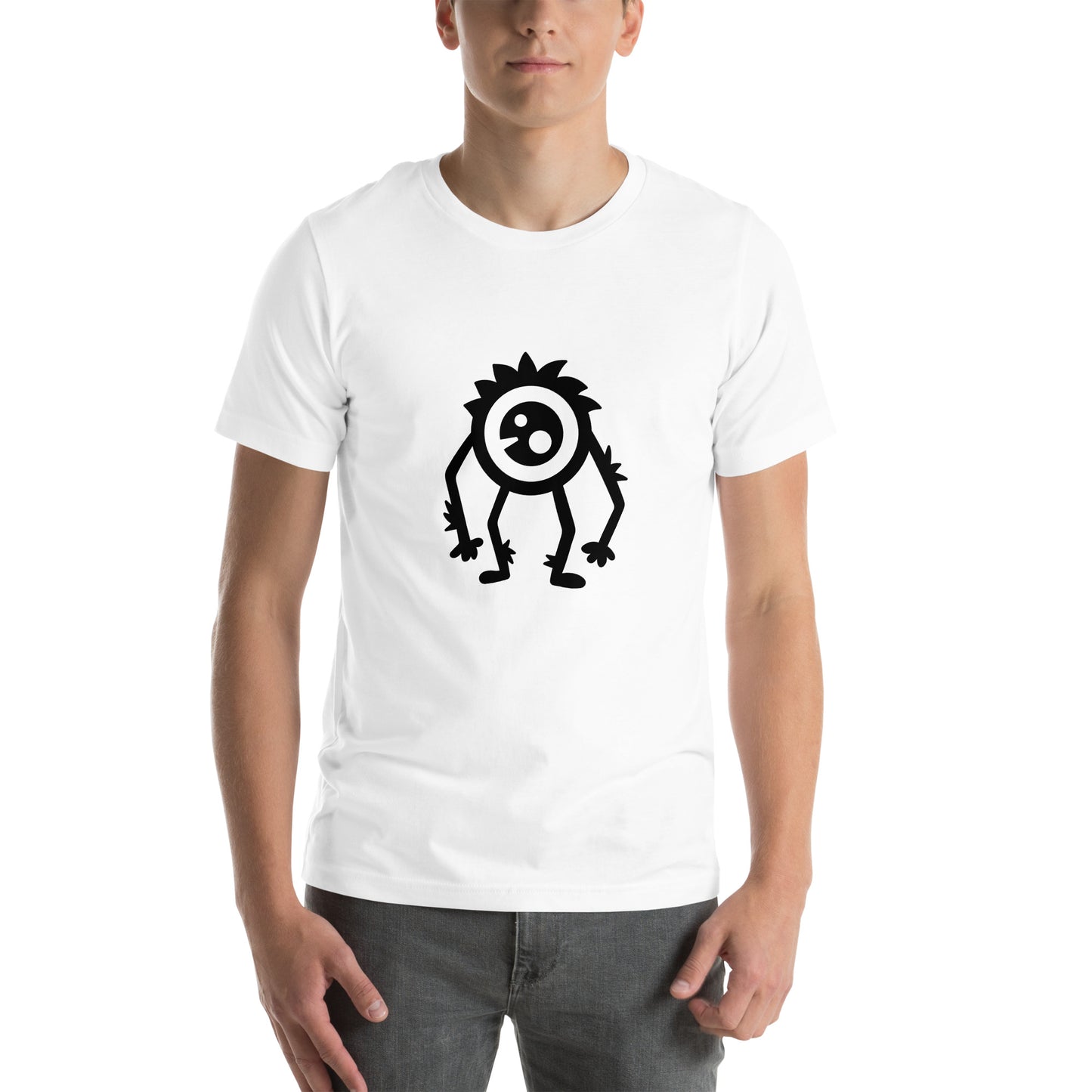 T-shirt - Monsters - Huge-eyed cyclope