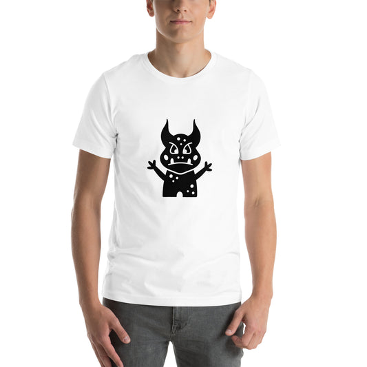 T-shirt - Monsters - Angry monster with horns