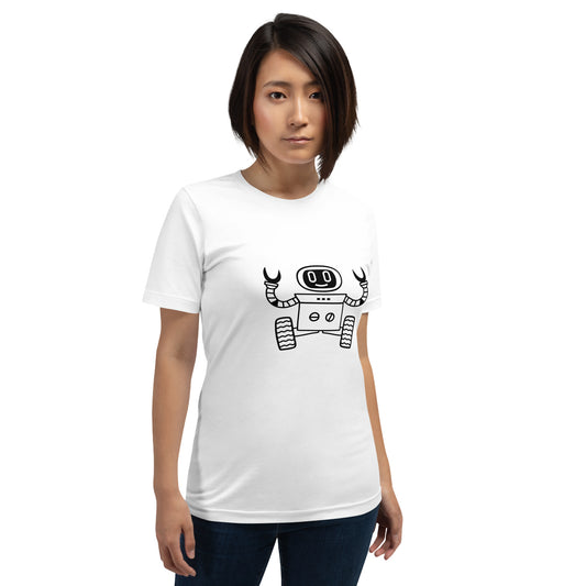 T-shirt - Unique robots - Happy robot